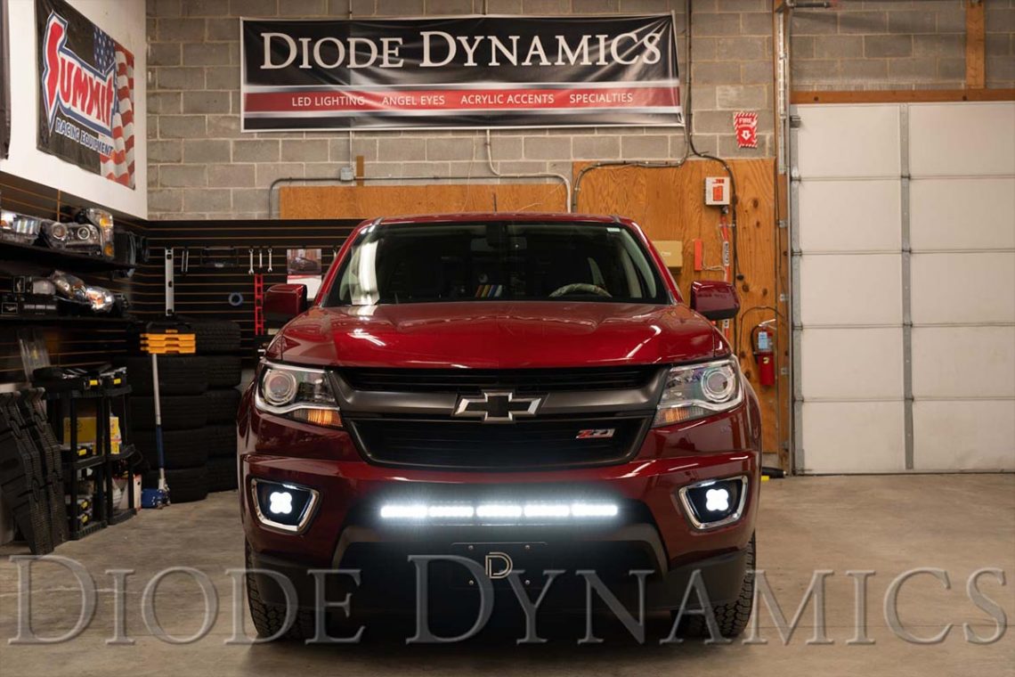 Diode Dynamics New Stealth Light Bar Kit For 2015+ Chevy Colorado GMC