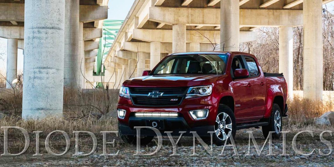 Diode Dynamics New Stealth Light Bar Kit For 2015+ Chevy Colorado GMC