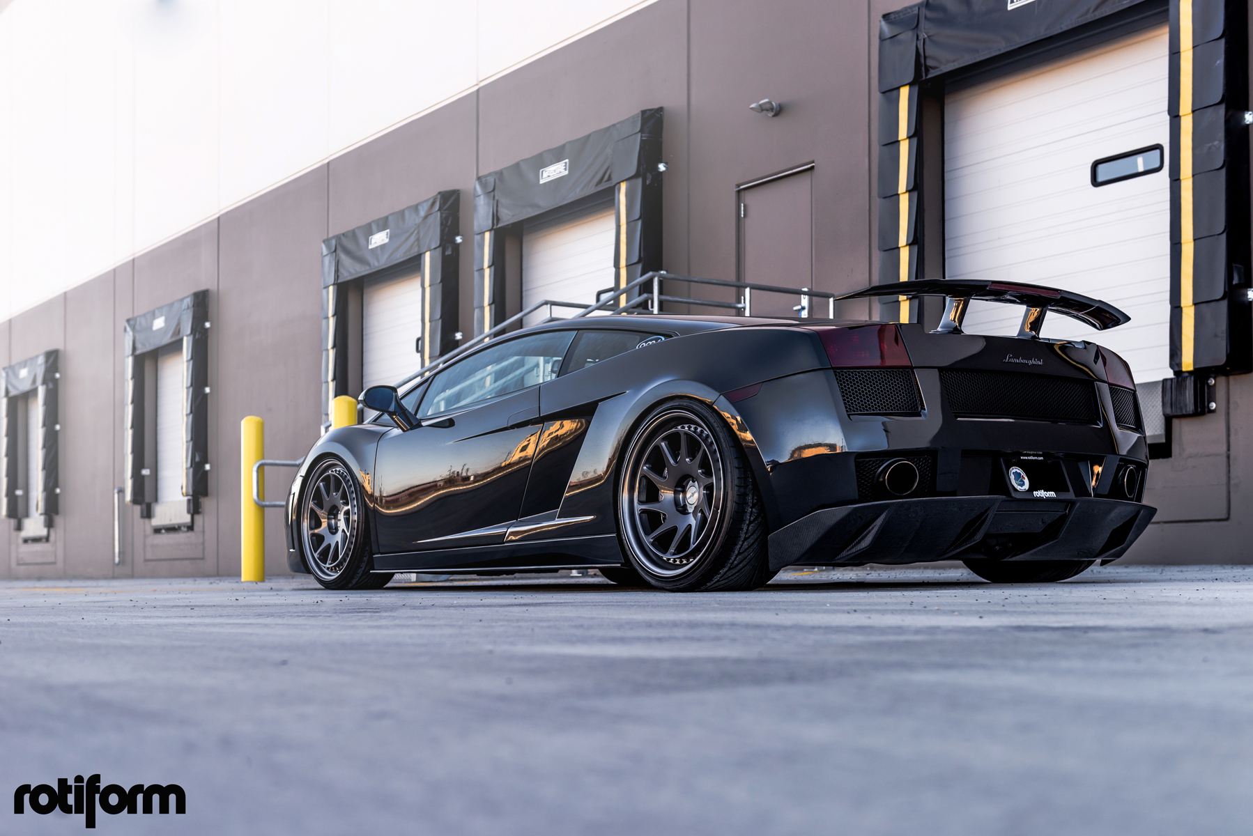 Lamborghini Gallardo with Rotiform New Wheel Style
