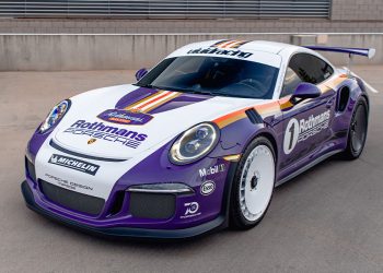 Vivid Racing Porsche Gets Wrapped with Rothmans Livery + Custom Made Turbofan Wheels!