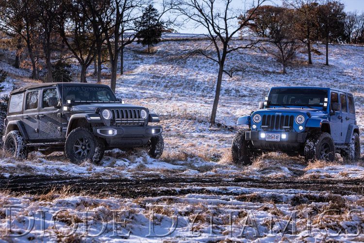 Diode Dynamics SS3 Cowl Mount For Jeep Wrangler JL and Gladiator JT Now Available Vivid Racing