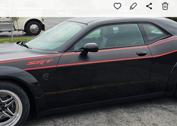 2023 Dodge Challenger Vivid Racing modifications