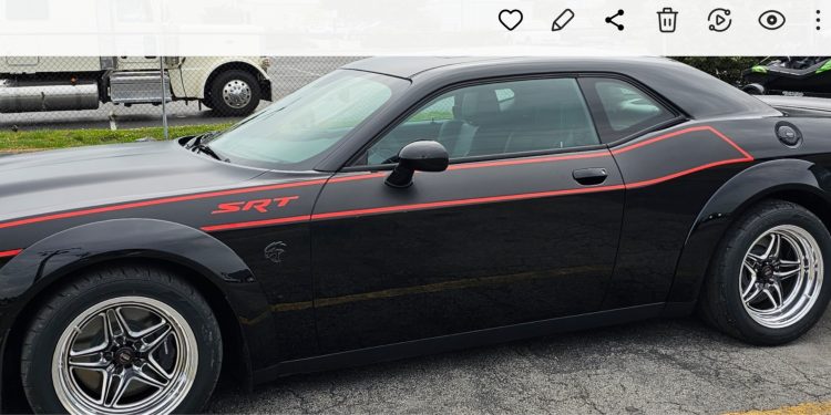2023 Dodge Challenger Vivid Racing modifications