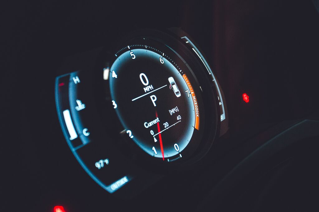 VR Tuned Lexus IS350 Gauge Cluster