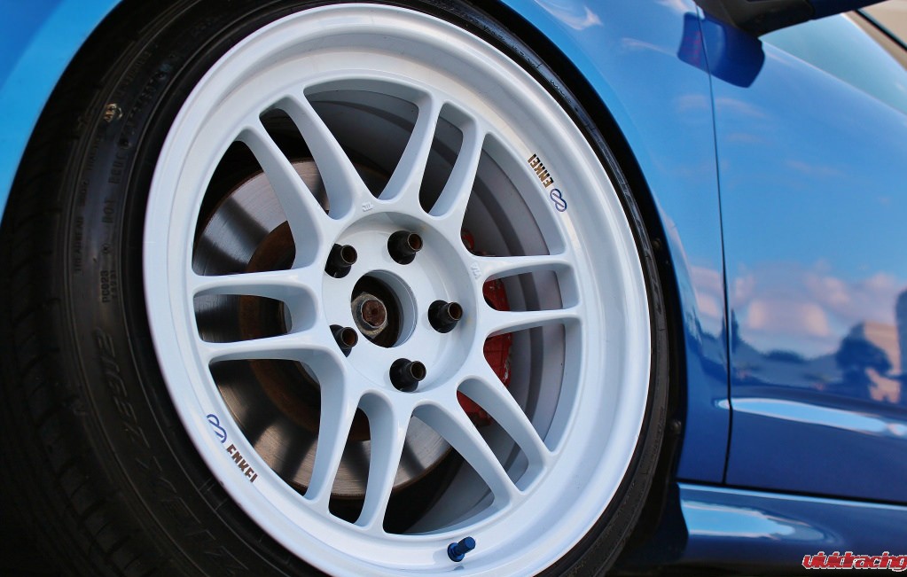 Limited Edition White Enkei RPF1 18x9.5 5x114.3 +38 Subaru WRX / STI