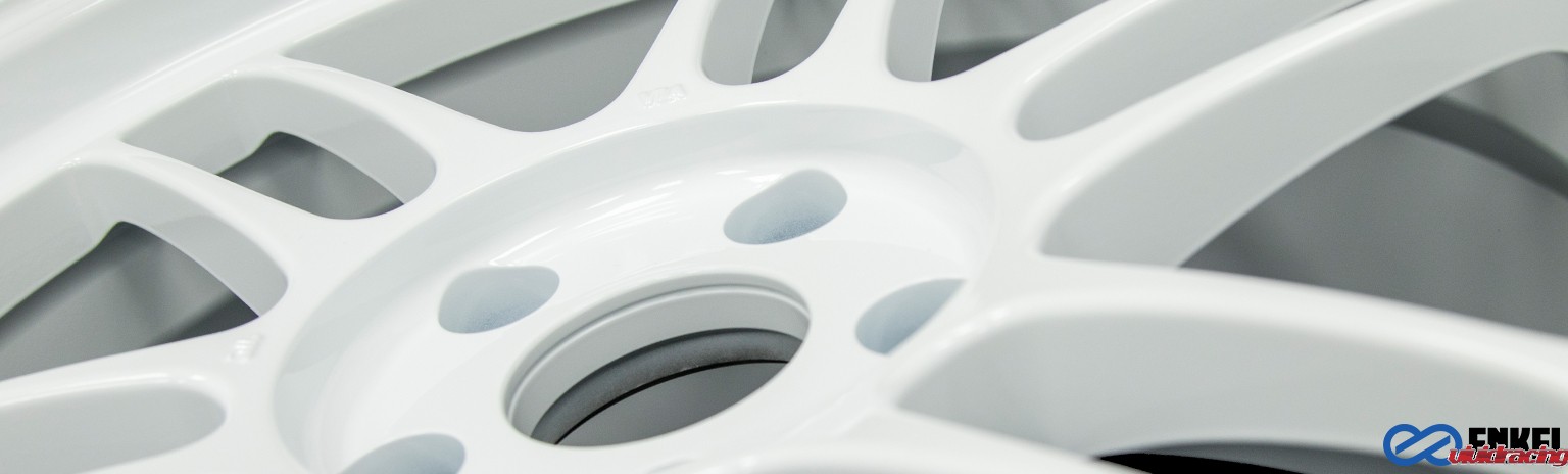 Enkei RPF1 Vanquish White Banner