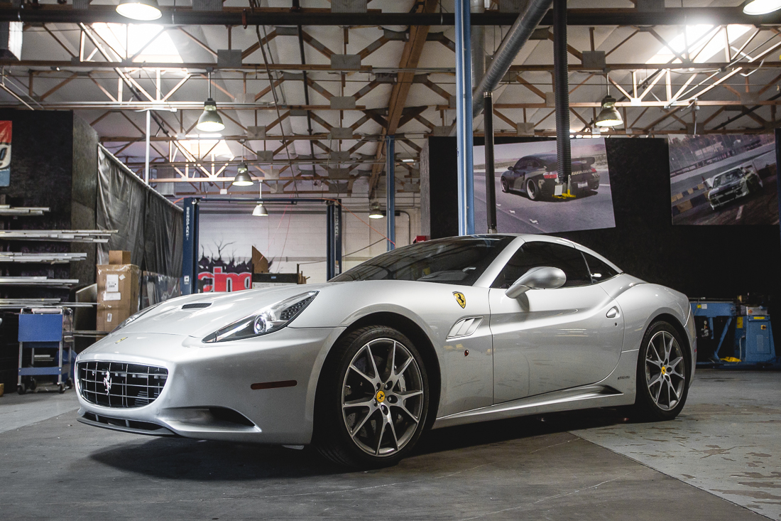 Ferrari California soon to recieve the Vivid Racing touch!