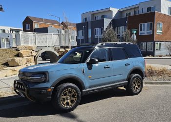 2022 Ford Bronco Sport Vivid Racing modifications