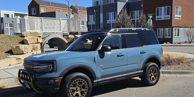 2022 Ford Bronco Sport Vivid Racing modifications