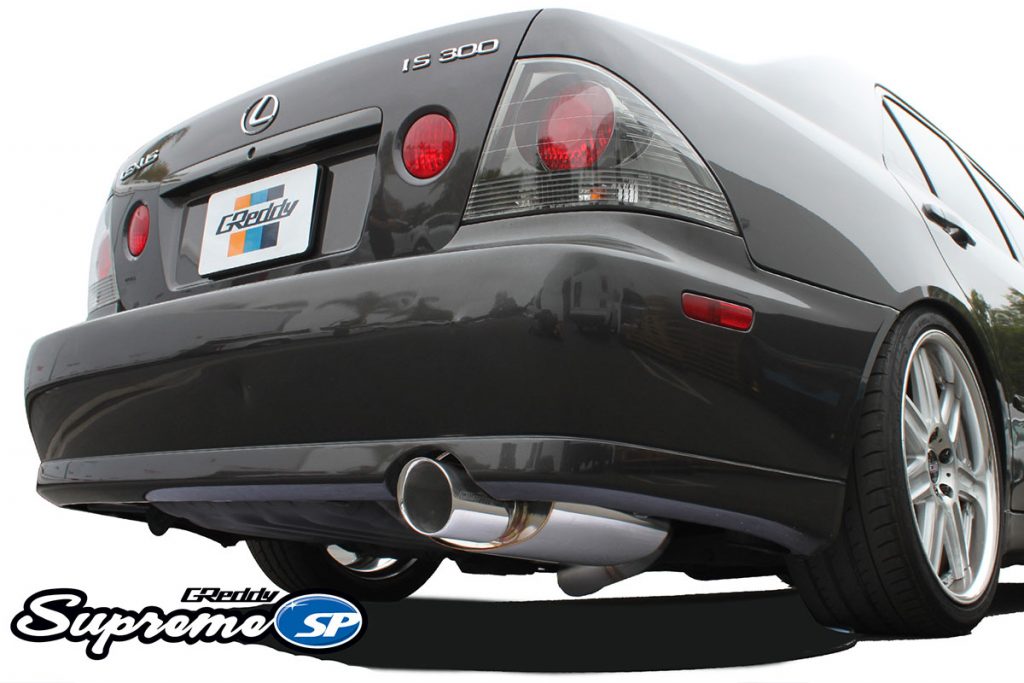 Now Available GReddy Supreme SP Exhaust for Lexus IS300 Vivid Racing News