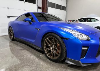 Track-Ready Nissan GT-R with VR Forged D09 20-Inch Wheels