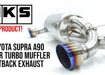 All-New HKS Super Turbo Muffler Exhaust For 2019-2020 Toyota Supra GR