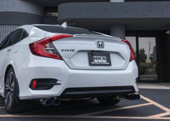 New HKS Legamax Premium Exhaust for Civic Sedan