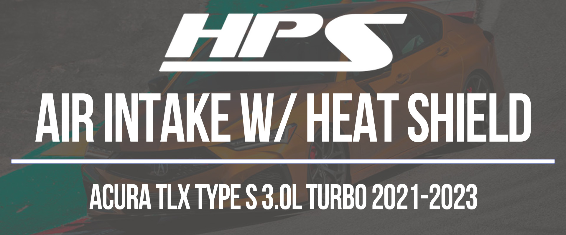 HPS Performance Air Intake w/ Heat Shield Acura 2021 2023 TLX Type