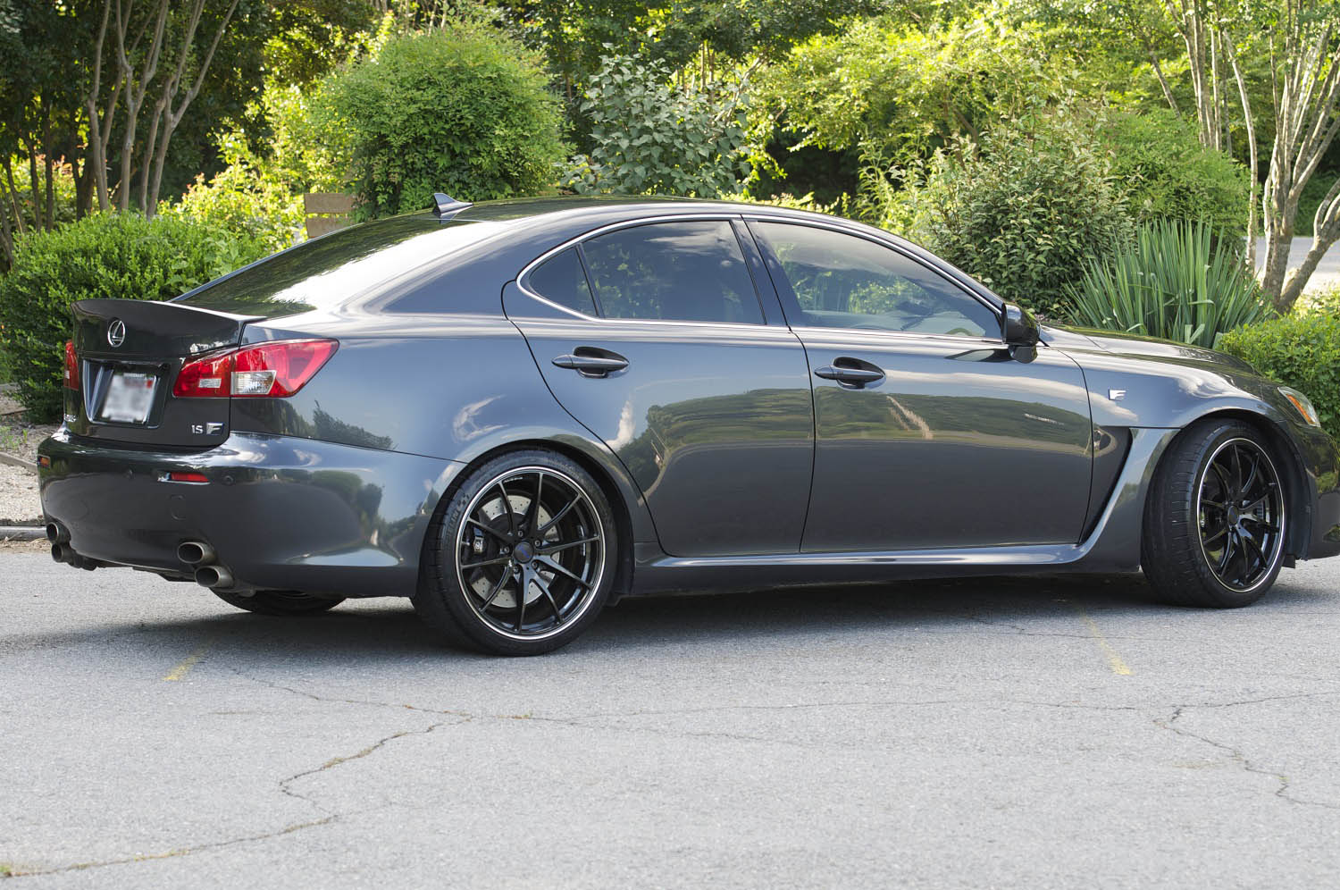 2013 Lexus IS F with Volk G25 Wheels