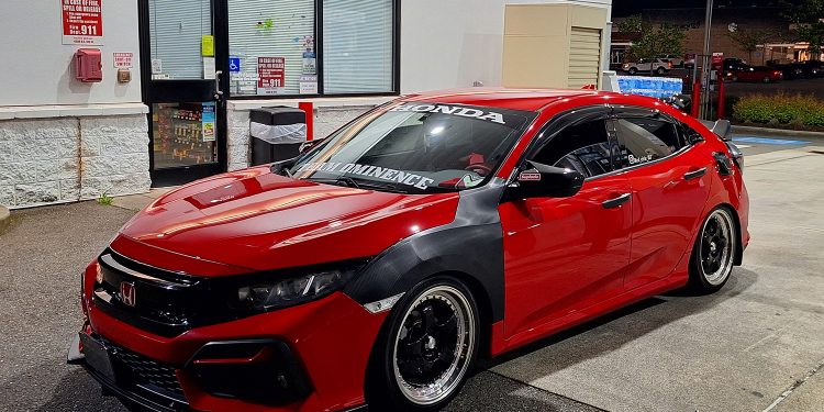 2017 Honda Civic Vivid Racing modifications
