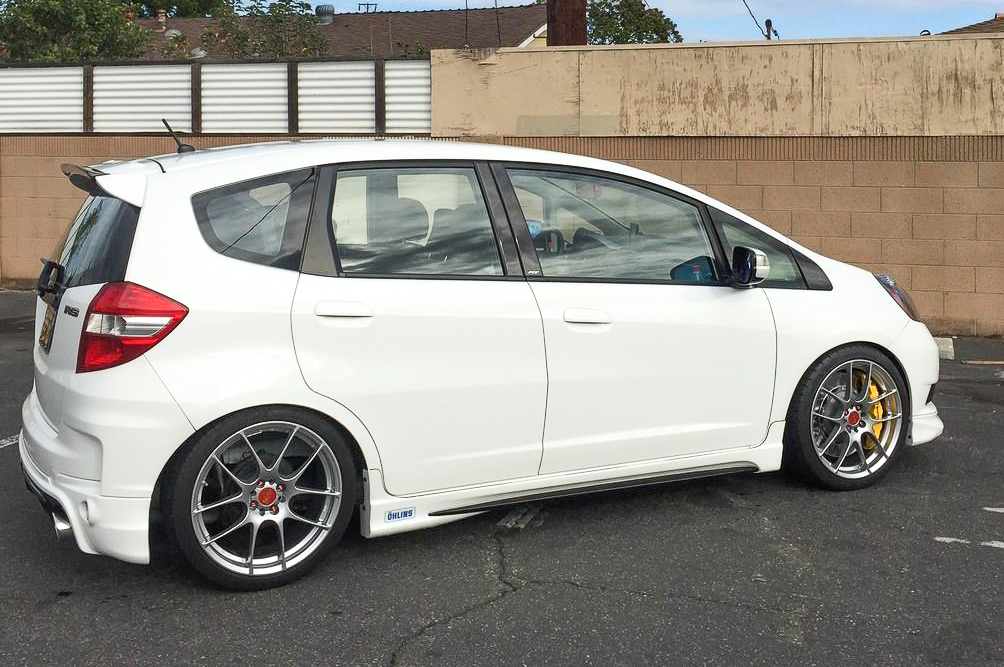 Subaru BRZ Brembo Kit Modified to a Honda Fit with BBS Wheels