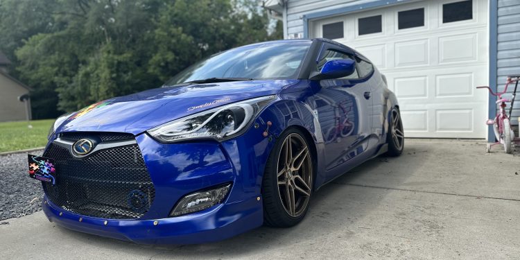 2015 Hyundai Veloster Vivid Racing modifications