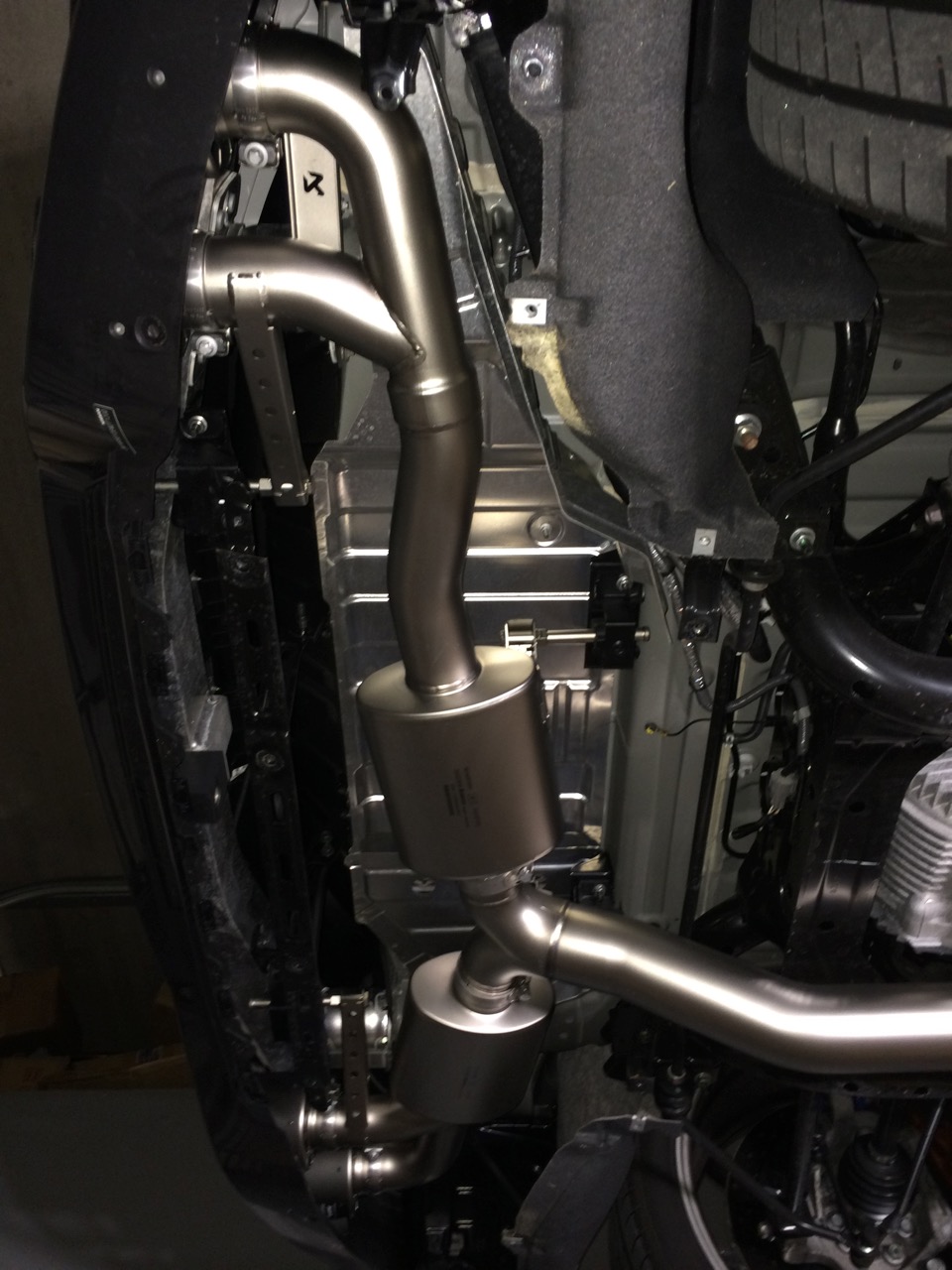 Akrapovic Titanium Exhaust with Carbon Tips on a GTR Vivid Racing News