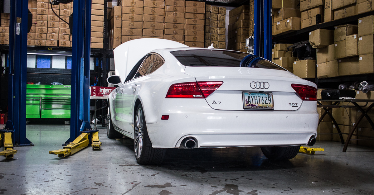 Audi A7 Sedan Gets Powered Up with Magnaflow, Injen, VR Tuned