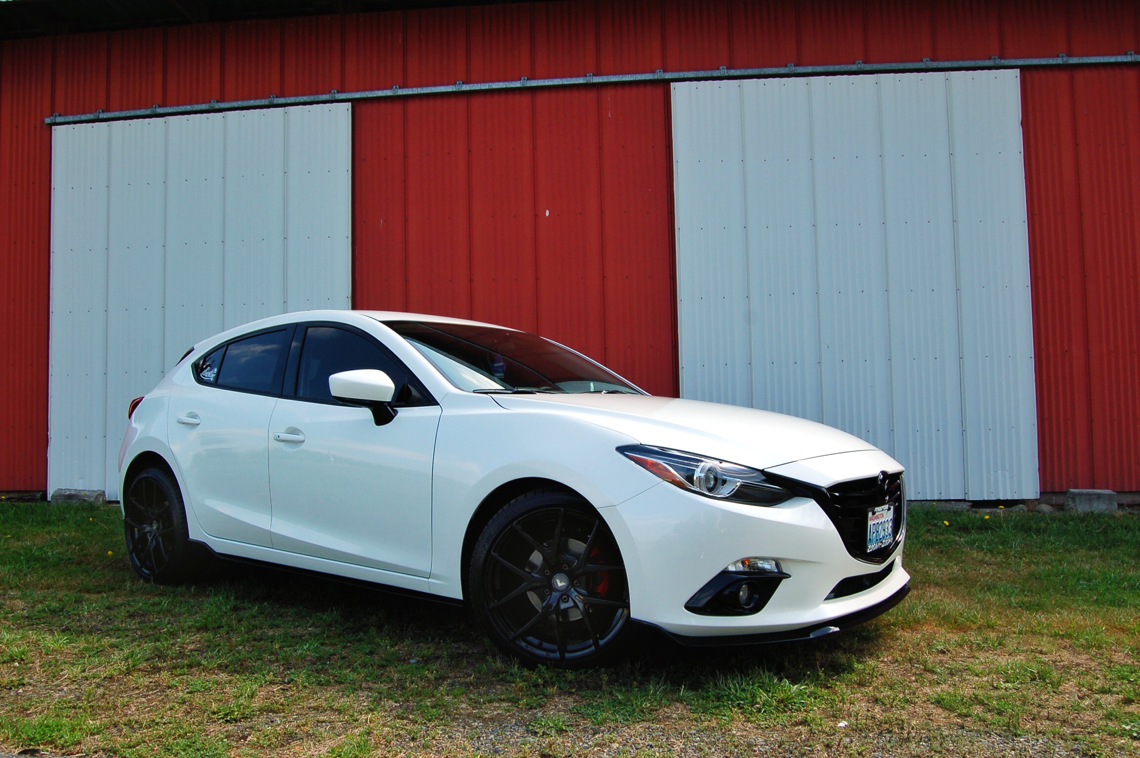 Vorsteiner Flow Forged Wheels Fitted to a Mazda 3