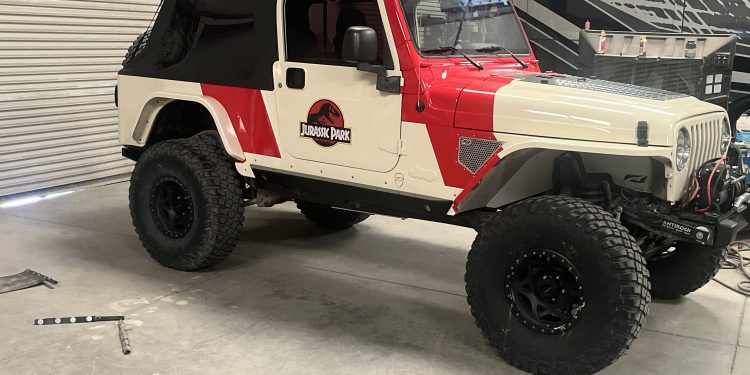 2004 Jeep Wrangler Jurassic Park