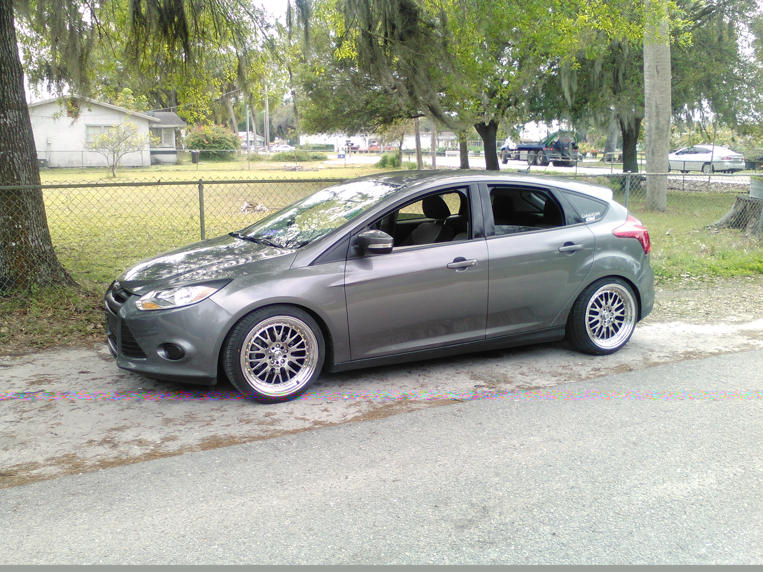 Ford Focus Fitted on a set of ESM 007 Platinum Wheels