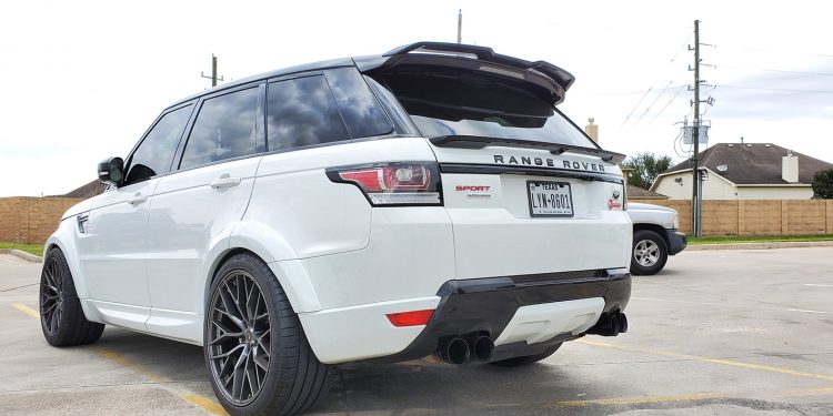 2017 Land Rover Range Rover Sport Vivid Racing modifications
