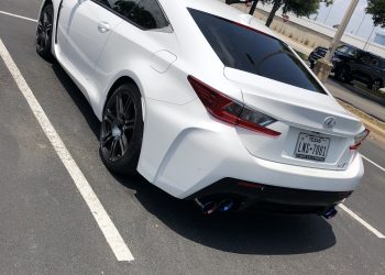 2019 Lexus RC-F Vivid Racing modifications