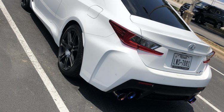 2019 Lexus RC-F Vivid Racing modifications