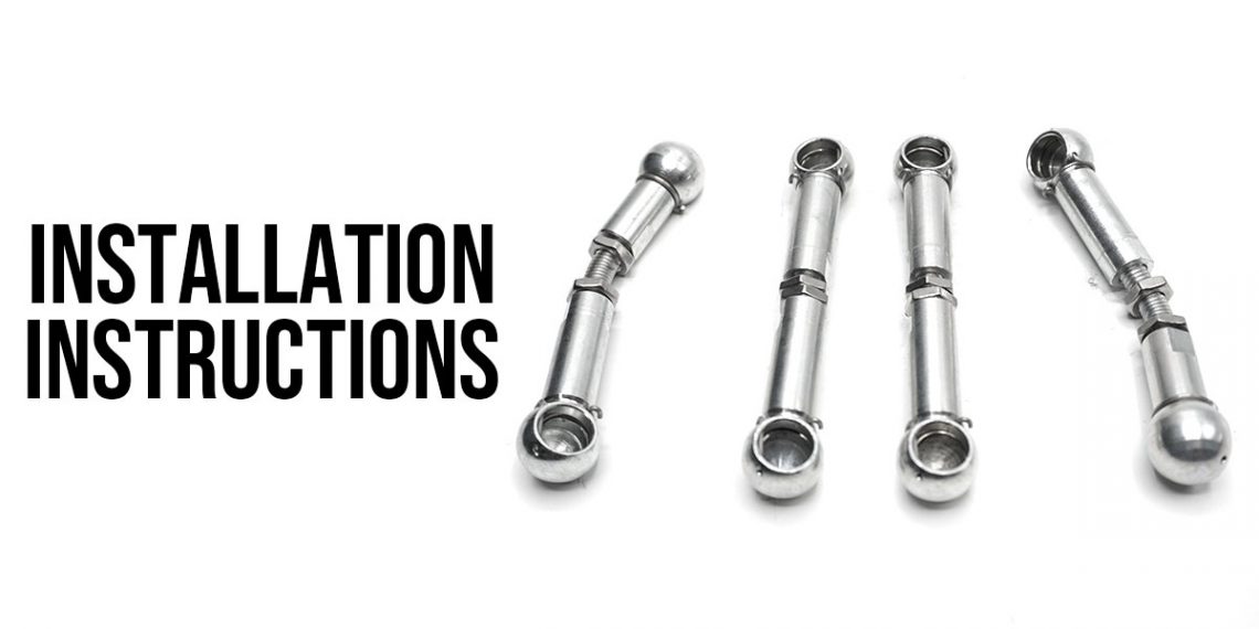 VR Performance Lowering Link for Porsche Macan (OR071) Installation