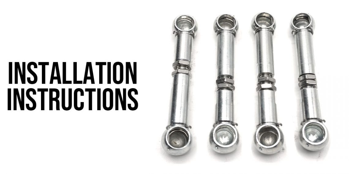 VR Performance Lowering Link for Porsche Cayenne (955, 957, 958) Installation