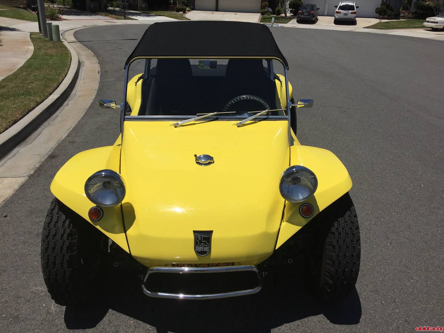 Meyers Manx, dune buggy, Recaro Specialist M suede leather seats