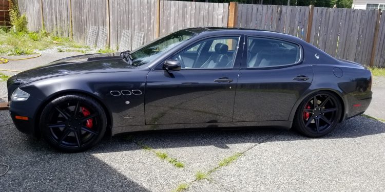 2008 Maserati Quattroporte Vivid Racing modifications