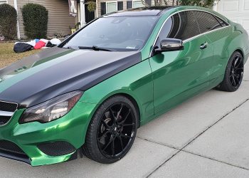 2014 Mercedes-Benz E350 Vivid Racing modifications