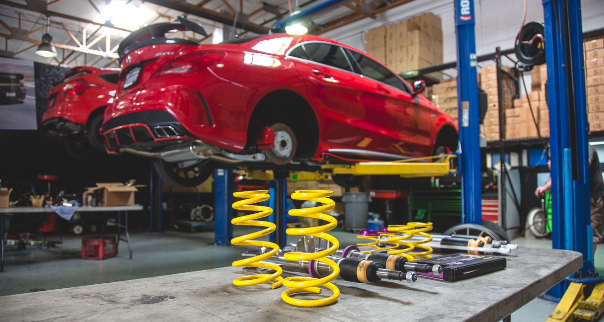 Mercedes CLA 45 AMG KW V3 Suspension -1