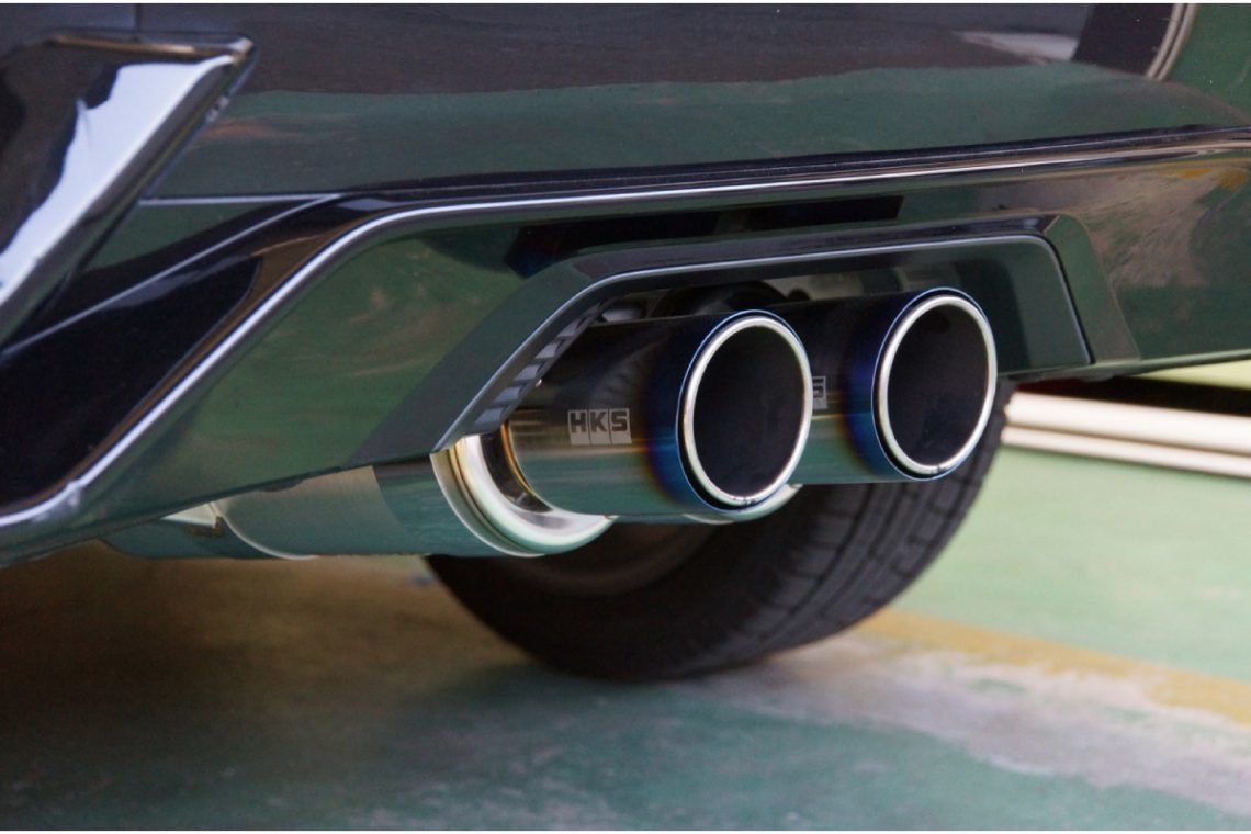 HKS HiPower SpecL II Exhaust Available for Honda Civic Hatchback