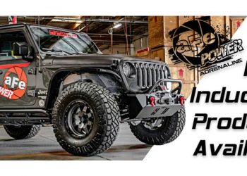 New aFe Rapid Induction Cold Air Intake for 2020-2021 Jeep Wrangler JL