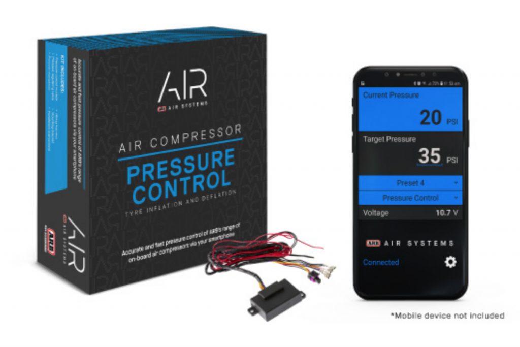 ARB Pressure Control Kit with Compressor Connect App Now Available
