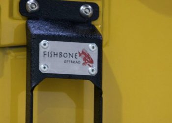 Fishbone Door Mounted Step for ’07-’21 Jeep Wrangler JK, JL, & Gladiator JT