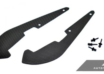 AutoTecknic Carbon Fiber Front Splash Guards for BMW F90 M5 / Competition
