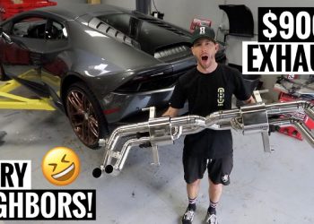 Video: TJ Hunt Installs Armytrix Exhaust on His Lamborghini Huracan LP610