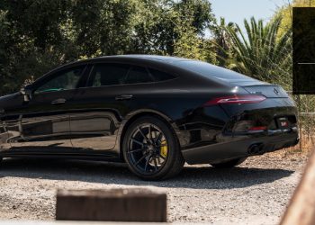 Mercedes-Benz AMG GT 53 on New Gloss Black Savini SV-F4 Wheels