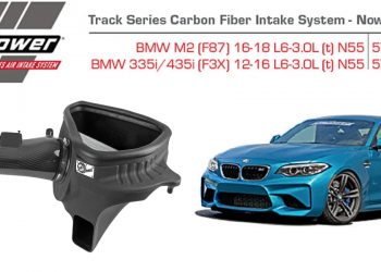 aFe Track Series Carbon Fiber Intake System for ’16-’18 BMW M2 (F87)