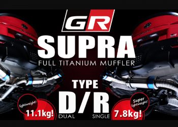 New Tomei Expreme Ti Full Titanium Muffler Kits for 2020+ Toyota GR Supra