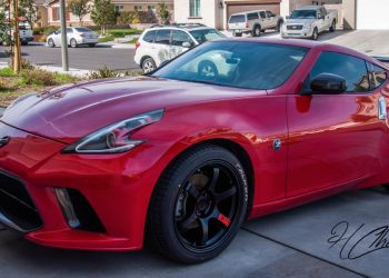 Customer Spotlight: 2010 Nissan 370Z on 19-Inch RAYS 57DR Wheels