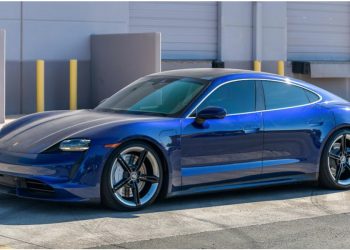 VR Performance Launches Lowering Links for Porsche Taycan 4S | Turbo