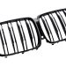AutoTecknic Painted Dual-Slat Glazing Black Front Grilles for BMW G05 X5