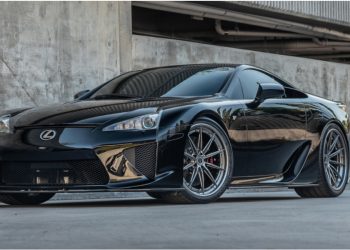 Lexus LFA with 21-Inch Brixton R11-R Targa Series Forged Wheels