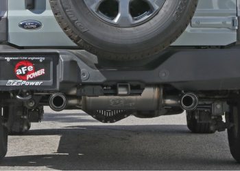 aFe Vulcan Series Axle-Back, Cat-Back Exhaust for ’21-’22 Ford Bronco